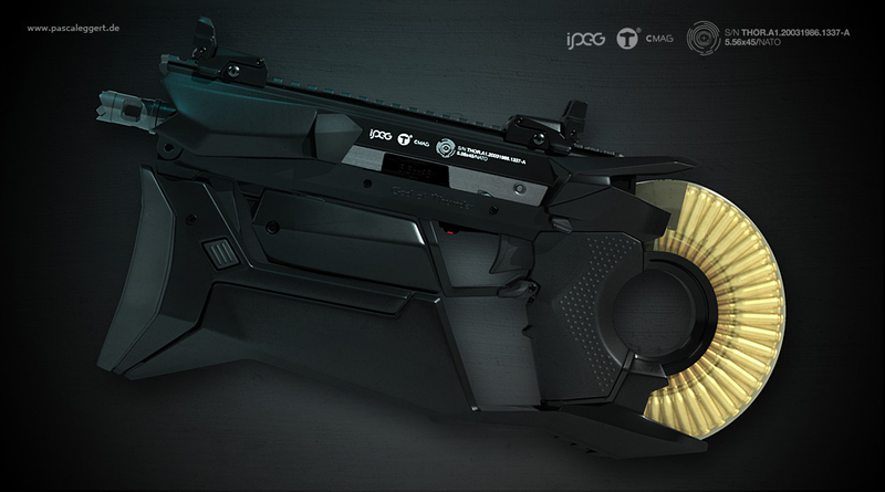 Illustration for article titled Designing Beautiful Guns For Video Games